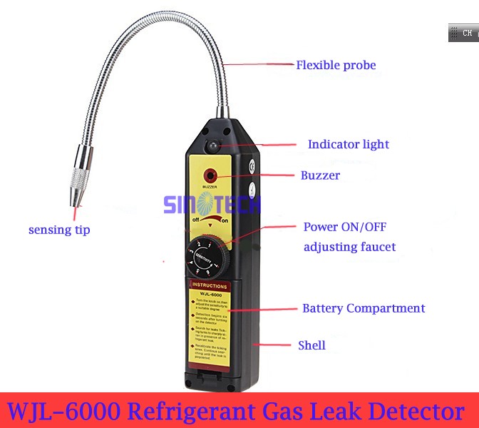 ハロゲンwjl-6000冷媒ガス漏れ検知器-ガス分析装置問屋・仕入れ・卸・卸売り