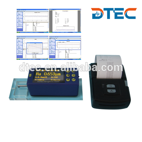 Dtec DRT320表面粗さ計、28パラメータ、内蔵sdカード、bluetoothプリンタ、リモコン、usbにpcソフトウェア、iso-その他物理測定器問屋・仕入れ・卸・卸売り