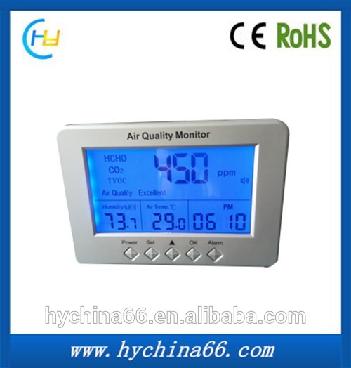 温湿度空気品質モニタhchoco2センサーアナライザ-ガス分析装置問屋・仕入れ・卸・卸売り