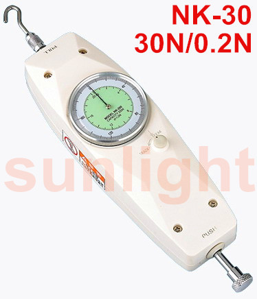 フォースゲージアナログ30n/3kgnk-30プッシュとプル-力測定器問屋・仕入れ・卸・卸売り