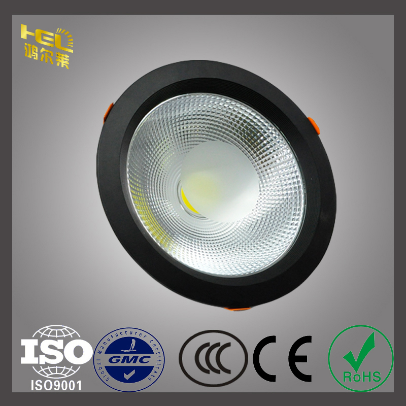 嘉興hongerlaiハイパワーカット穴210mm10インチ20wcobledダウンライト-LED Downlights問屋・仕入れ・卸・卸売り