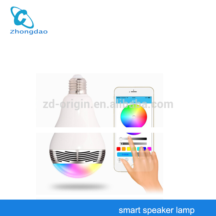 最新商品スマート2015電球rgbledブルートゥーススピーカー音楽の光、 ledスピーカーブルートゥース-LEDの球根ライト問屋・仕入れ・卸・卸売り