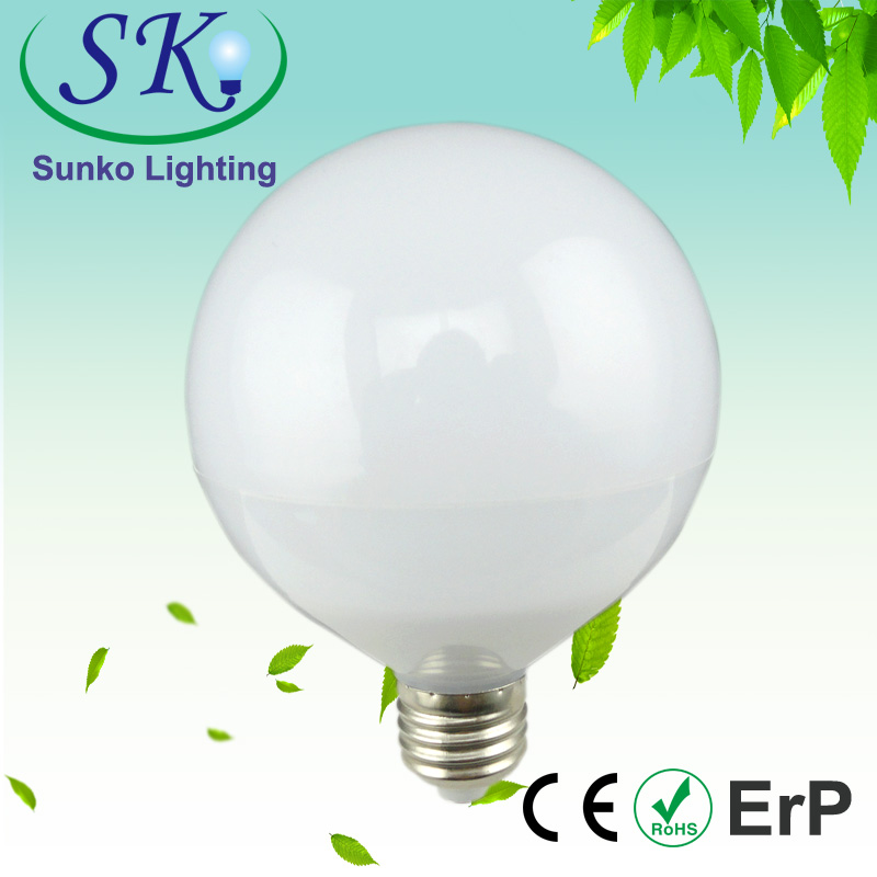 Ledグローブ電球12ワットプラスチック被覆アルミニウムシェルe27超音波conecting-LEDの球根ライト問屋・仕入れ・卸・卸売り