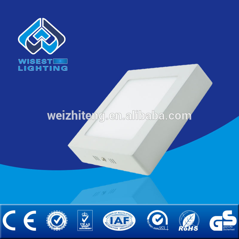 中山guzhensmd2835売れ筋賢明な正方形のledパンネル光ledシーリングライト6w-30w乳白色カバー付き-LEDの照明灯問屋・仕入れ・卸・卸売り