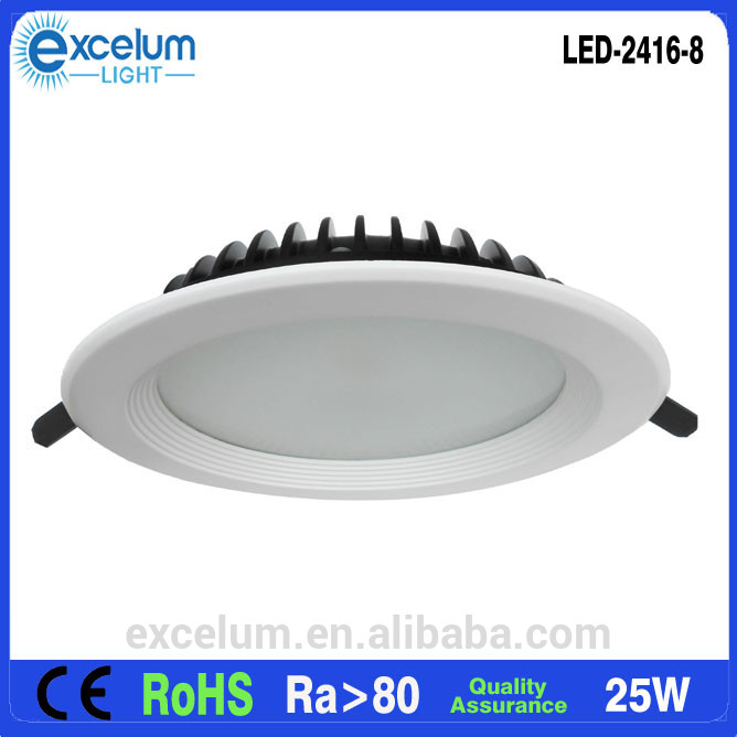 熱い販売25ワットcob led埋め込みライトダウンライト商業照明白-LED Downlights問屋・仕入れ・卸・卸売り