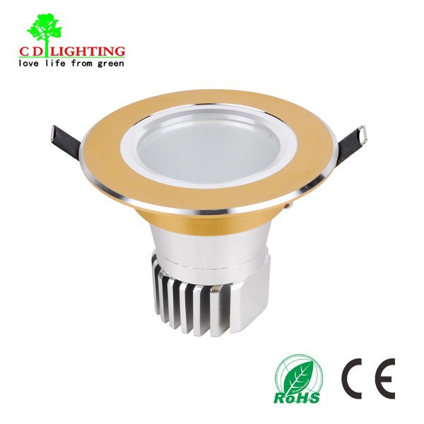 黄金の4000k4インチledダウンライト9w年間の3を備えたcerohs指令-LED Downlights問屋・仕入れ・卸・卸売り
