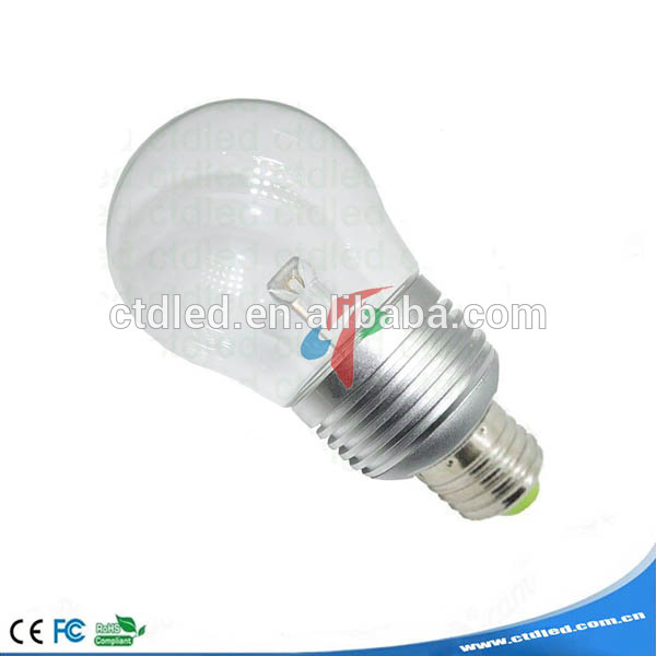 Ctd4w/5w/6wledベースe27/e26/b22/e14/gu10pcのカバー導かれたクリア電球電球ledpc-LEDの球根ライト問屋・仕入れ・卸・卸売り