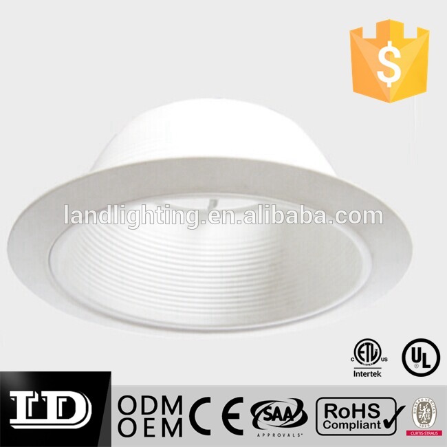 6 "インチ白バッフル凹型缶ライト トリム-LED Downlights問屋・仕入れ・卸・卸売り