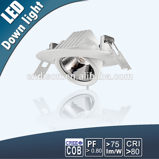 のみ49ミリメートルで高さ3.5インチ調整可能な8ワットledジンバルダウン-LED Downlights問屋・仕入れ・卸・卸売り