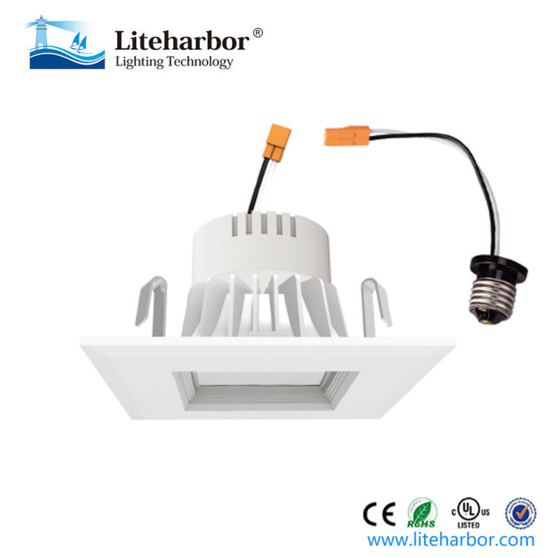 オールインワンを改造導いたアルミトリムデザイン4インチled正方形のダウンライト-LED Downlights問屋・仕入れ・卸・卸売り