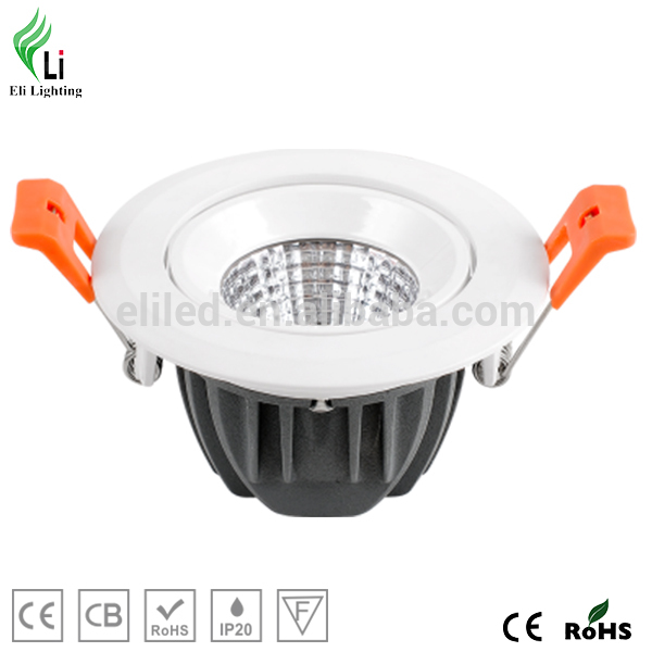 エピスター led 3 ワット/7 ワット/12 ワット cob天井の ダウン ライト ce rohs証明書-LED Downlights問屋・仕入れ・卸・卸売り