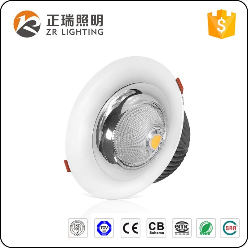 Cri 90 ip22高ルーメン5ワット7ワット12ワット20ワット35ワット50ワット凹型cob ledダウン-LED Downlights問屋・仕入れ・卸・卸売り