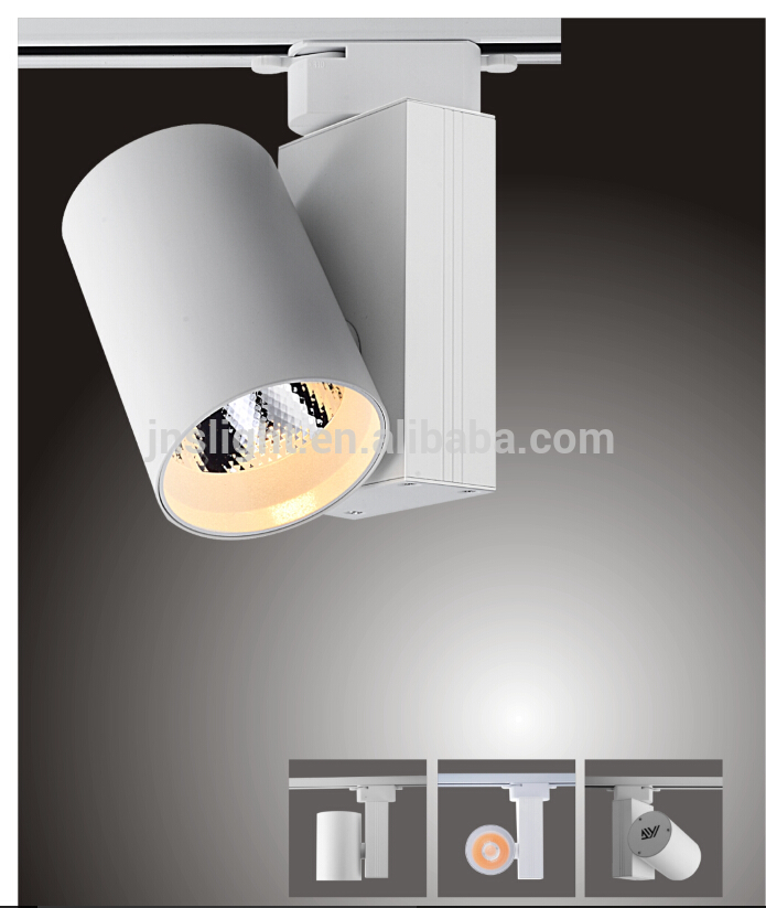 30ワットサイドステップledトラックライト、30ワットcob ledトラックライトgallary、100lm/w、ra> 90-LED Downlights問屋・仕入れ・卸・卸売り