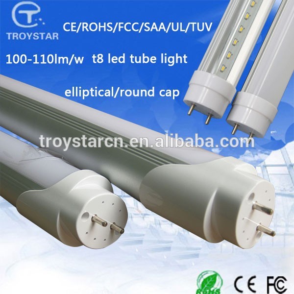 中国製cerohsfccが承認されたアルミ110lm/w4フィート1200ミリメートル主導管、 1200ミリメートルt8ledチューブ、 t8管1200ミリメートル18wled-LEDの管はつく問屋・仕入れ・卸・卸売り