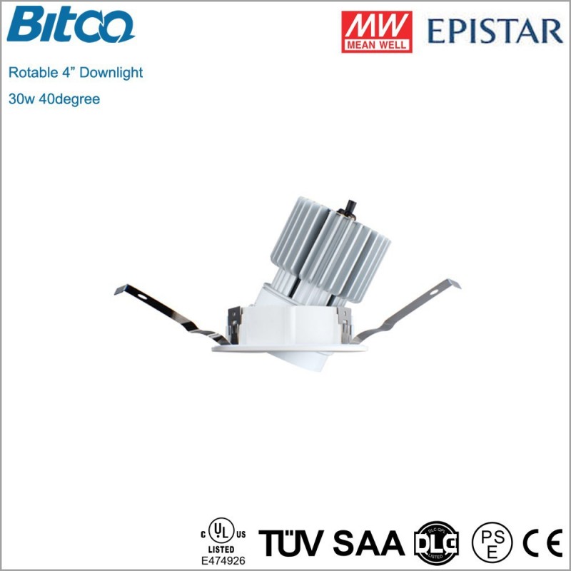 凹んだ4インチ360度の調節可能なledダウンライト-LED Downlights問屋・仕入れ・卸・卸売り