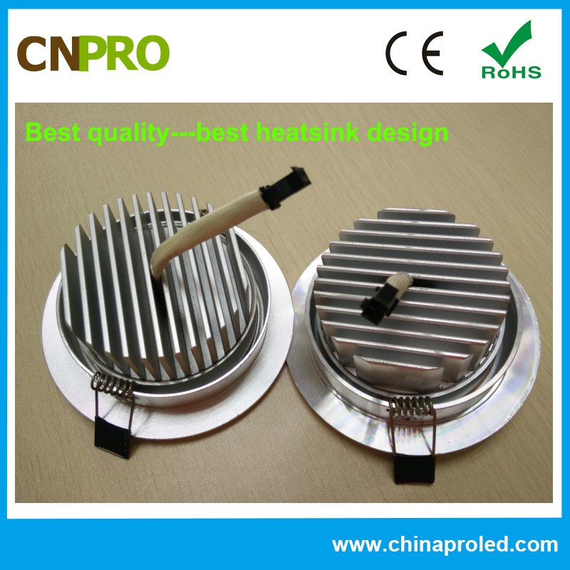 Cnpro非常に高品質アルミ5ワットledダウンライトac85-265v 2年warrantly-LED Downlights問屋・仕入れ・卸・卸売り