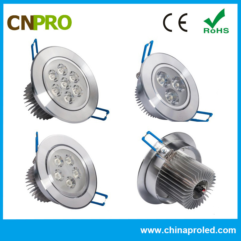 Cnpro工場供給7ワットledダウンライトアルミac85-265v 2年warrantly-LED Downlights問屋・仕入れ・卸・卸売り