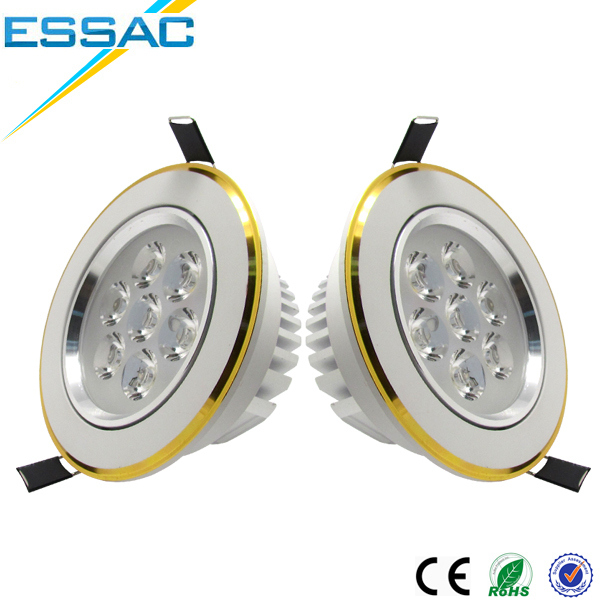 新しいモデルの高品質essac7w2年間保証高品質led埋め込み式スポットライト-LED Downlights問屋・仕入れ・卸・卸売り