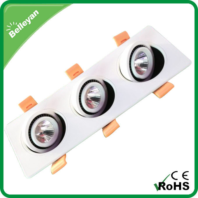 長方形3ワット* 3表面実装ledダウンライト器具-LED Downlights問屋・仕入れ・卸・卸売り