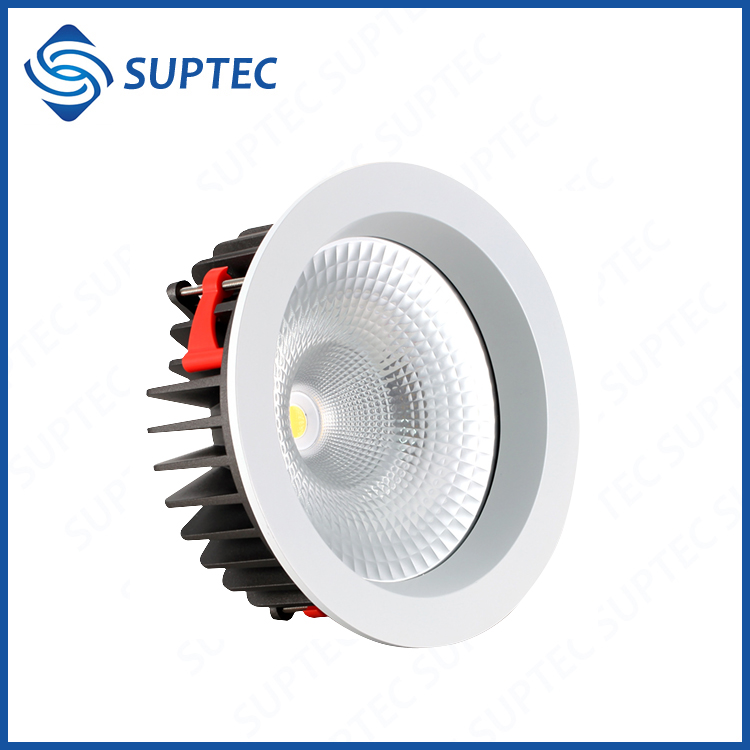 40ワット80度210ミリメートル切り抜きシチズンcob 10 "led凹型ライト調光対応-LED Downlights問屋・仕入れ・卸・卸売り