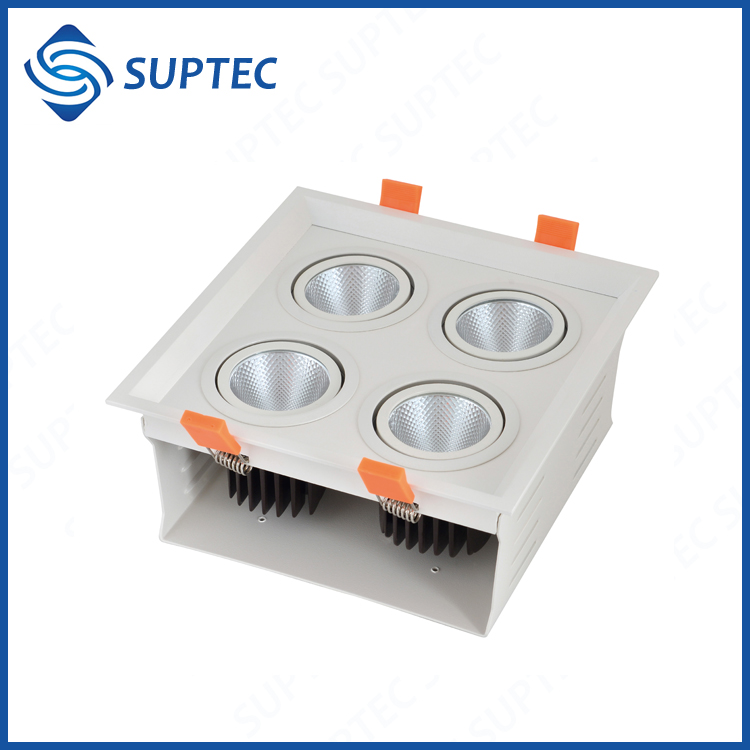 4つのヘッドグリルcob ledダウンライト-LED Downlights問屋・仕入れ・卸・卸売り