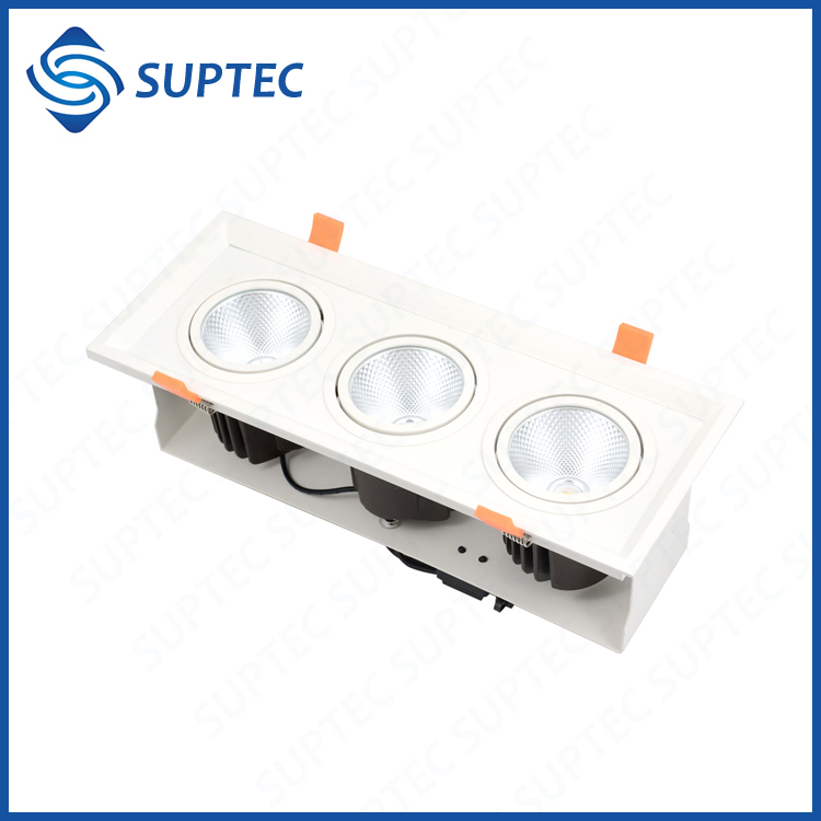 三頭cob ledグリルダウンライト-LED Downlights問屋・仕入れ・卸・卸売り