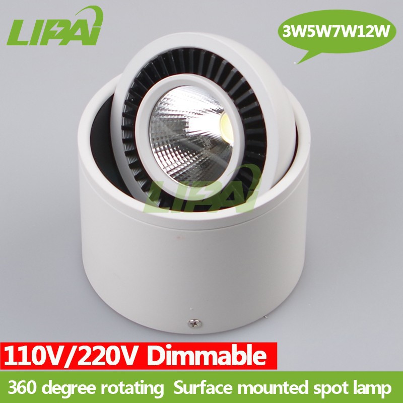 ledの表面実装5w7w12w15wラウンド調光ダウンライト付き2700k3000k4000k工場直売-LED Downlights問屋・仕入れ・卸・卸売り