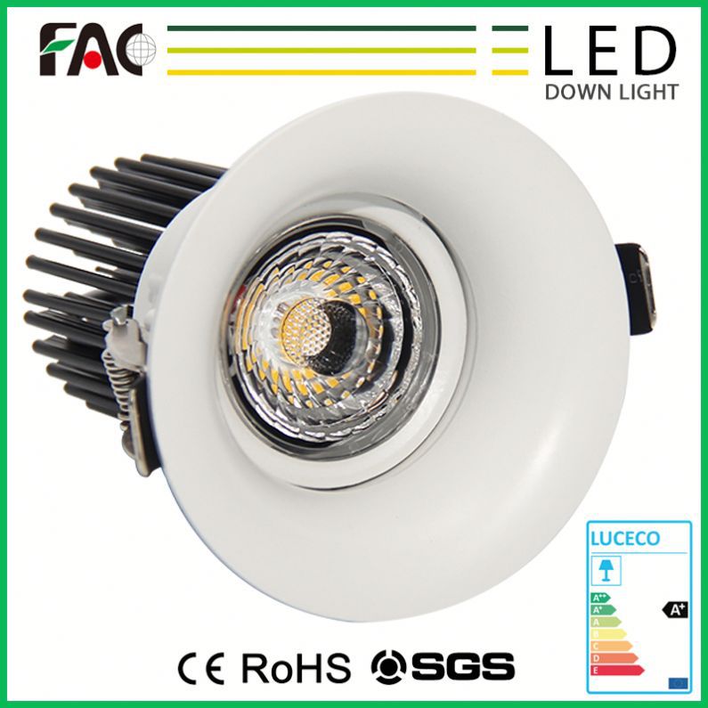 2016最新製品市場ダイキャストアルミ垂直調整可能なledダウンライトハウジング-LED Downlights問屋・仕入れ・卸・卸売り