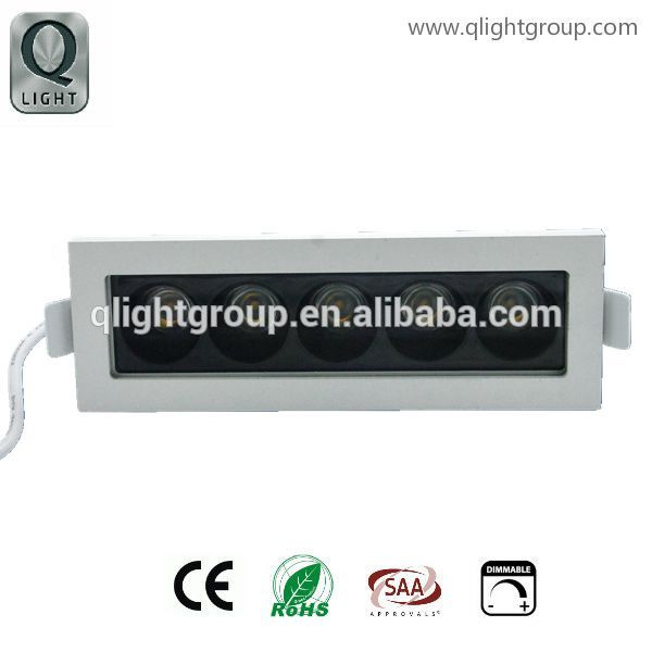 5頭10ワットledダウンライト。 レーザーブレードled凹型ledダウンライト-LED Downlights問屋・仕入れ・卸・卸売り