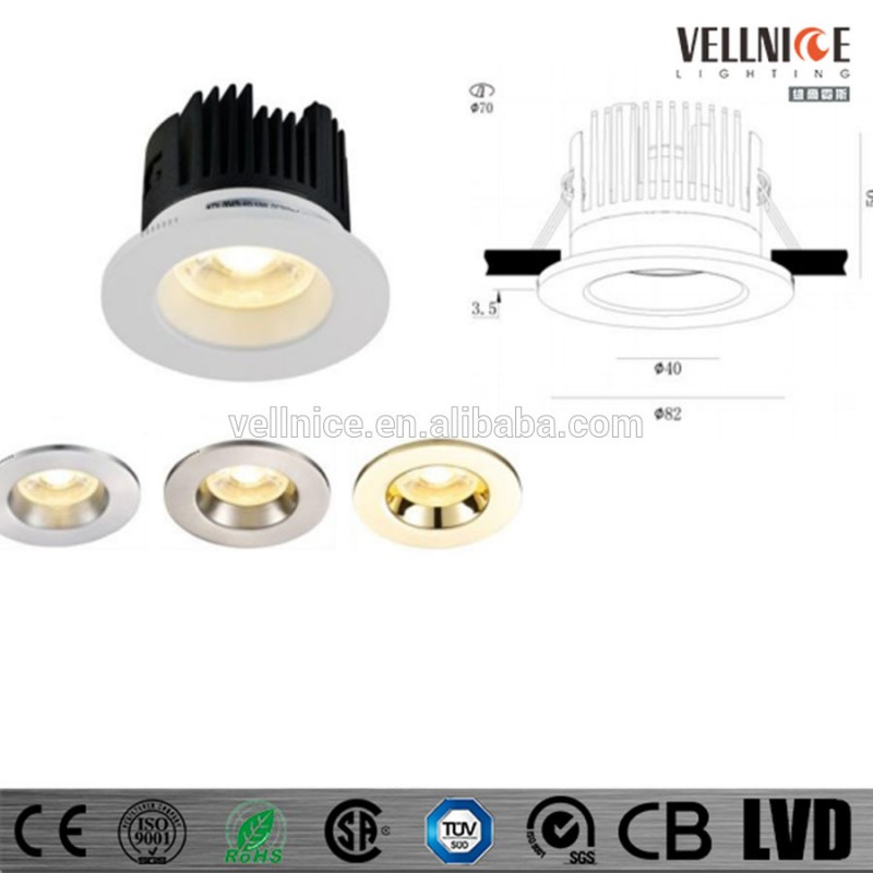 Vellnice最新10w防水/ip6510w互換性ある浴室のベゼル防火ledダウンライト-LED Downlights問屋・仕入れ・卸・卸売り