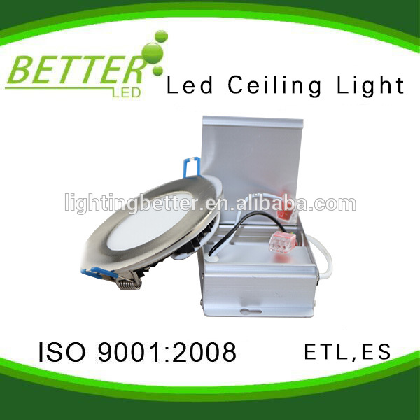 超薄型4/6 'でetl/es承認調ラウンドledシーリングライト-LEDのキャビネットはつく問屋・仕入れ・卸・卸売り