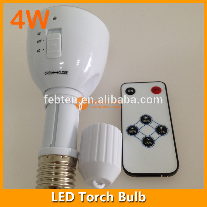 充電式led電球e274wb22ランプソケットライト調光可能でリモコンまたは非調光可能な照明-LED懐中電灯問屋・仕入れ・卸・卸売り