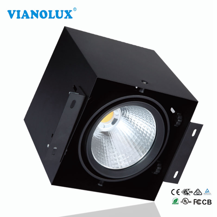 古典的なスタイルtrimless 1ヘッド35ワット調光可能中国サプライヤーcob ledグリルスポットライト-LEDのグリルはつく問屋・仕入れ・卸・卸売り