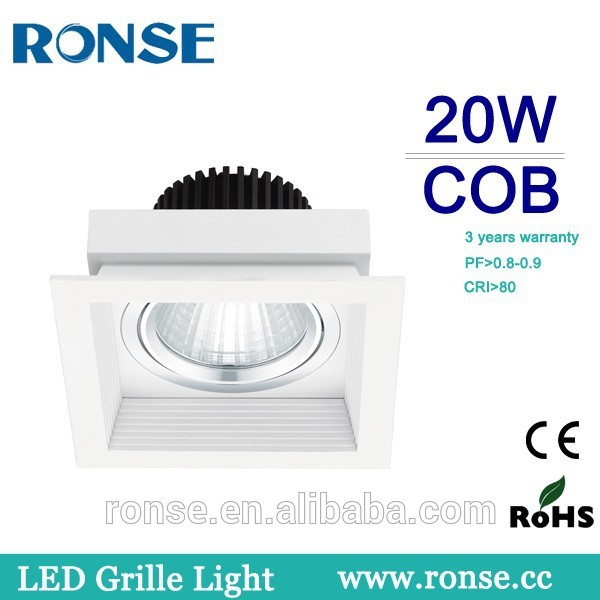 Ronse 20ワット調節可能なled cobグリルライトce rohs 2016熱い販売(RS-2114-1 (c))-LEDのグリルはつく問屋・仕入れ・卸・卸売り