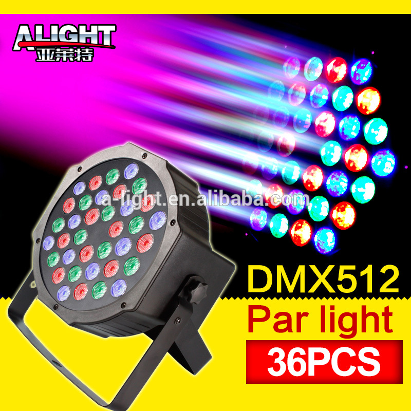 36倍1wledスリムledのparライト、 ledパー36、 rgbledパー効果舞台照明dmx-LEDはライトを上演する問屋・仕入れ・卸・卸売り
