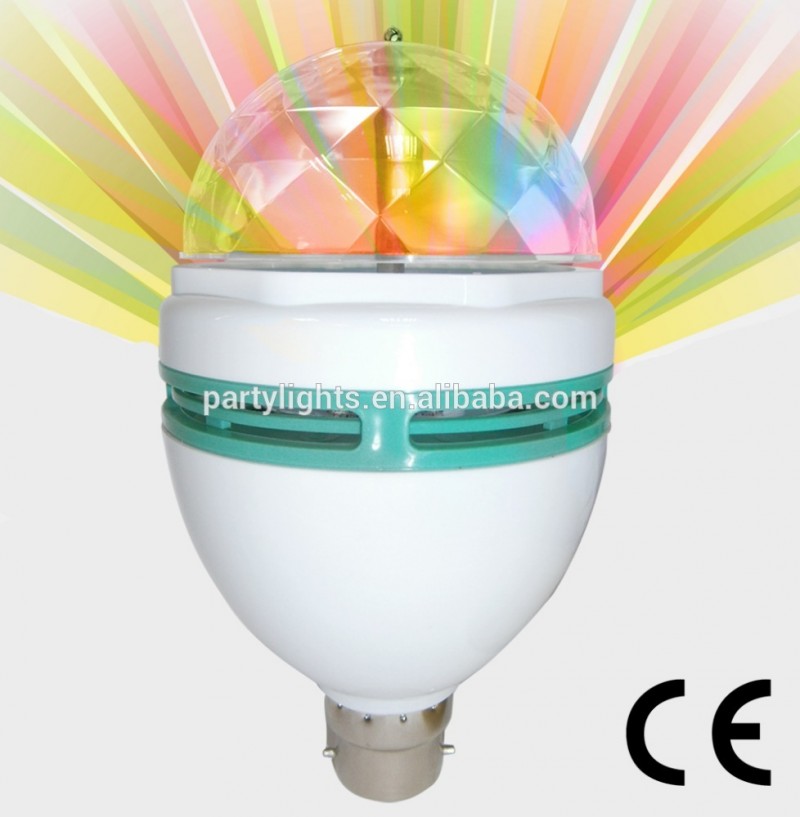 ホームディスコステージrgb ledフルカラー回転電球ランプパーティーライト-LEDはライトを上演する問屋・仕入れ・卸・卸売り