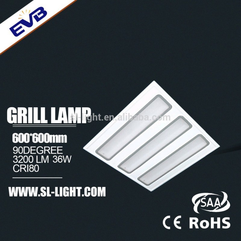 年間の保証cri8536w33200lm600*600mmドブたグリルライトsaaのためのceと商業照明-LEDのグリルはつく問屋・仕入れ・卸・卸売り