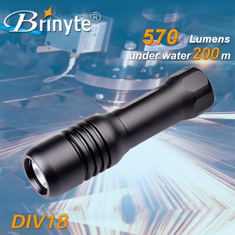 Brinyte DIV18 360度回転マスクダイビングled懐中電灯-LED懐中電灯問屋・仕入れ・卸・卸売り