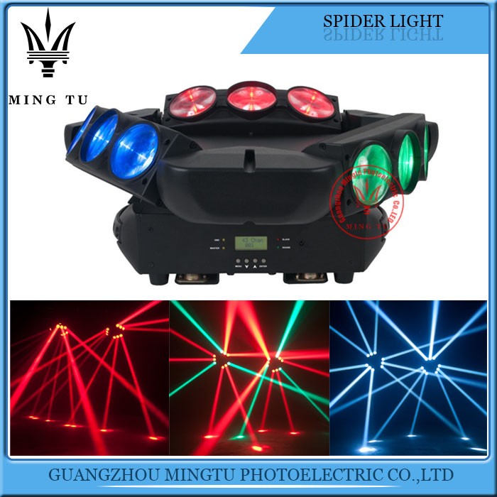 9目ledスパイダービーム移動ヘッドライトdmxディスコクラブdjプロ光移動ヘッドdmx-LEDはライトを上演する問屋・仕入れ・卸・卸売り