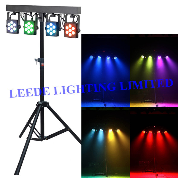 2016新しいコンパクト4ヘッドled par 28*10ワット3で1 rgb ircワイヤレスdmx舞台照明バー-LEDはライトを上演する問屋・仕入れ・卸・卸売り