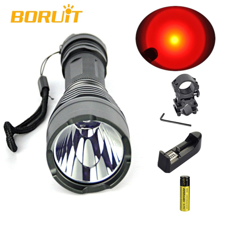 Boruit強力な戦術狩猟ledトーチllight B58U-LED懐中電灯問屋・仕入れ・卸・卸売り