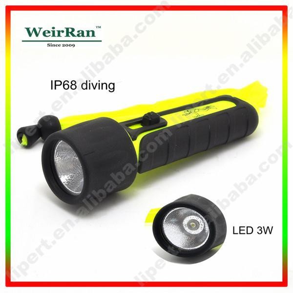 (120109)売れ筋abs防水超高輝度バッテリー駆動ハンドヘルドledダイビングトーチ-LED懐中電灯問屋・仕入れ・卸・卸売り
