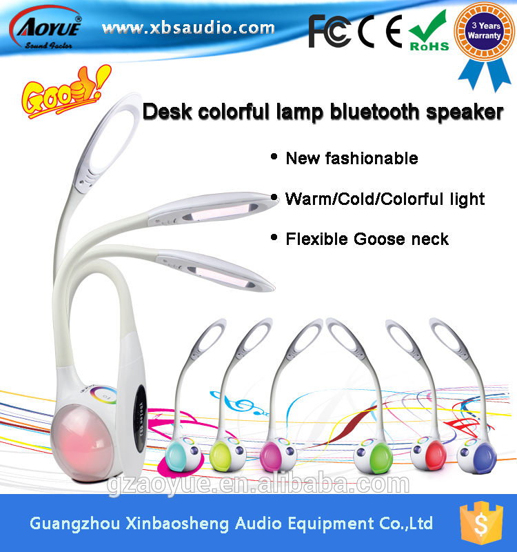 新しいデザイン充電式電池式bluetoothスピーカーledテーブルランプ-LEDの卓上スタンド問屋・仕入れ・卸・卸売り