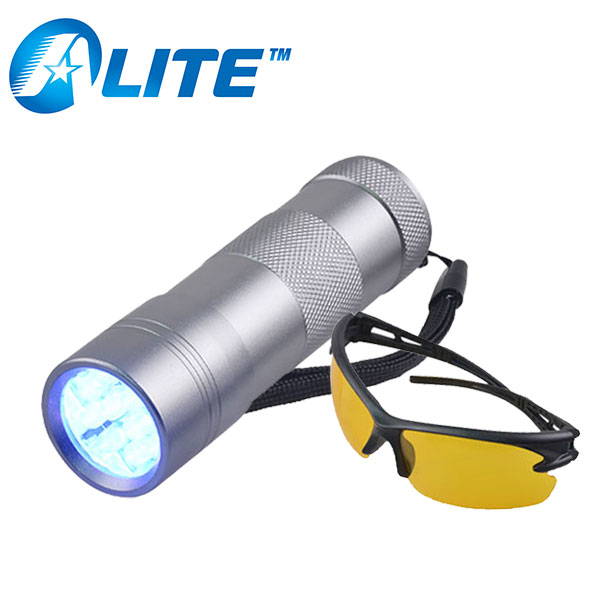12 ledブラックライト懐中電灯ペット尿uv光でイエローメガネ-LED懐中電灯問屋・仕入れ・卸・卸売り