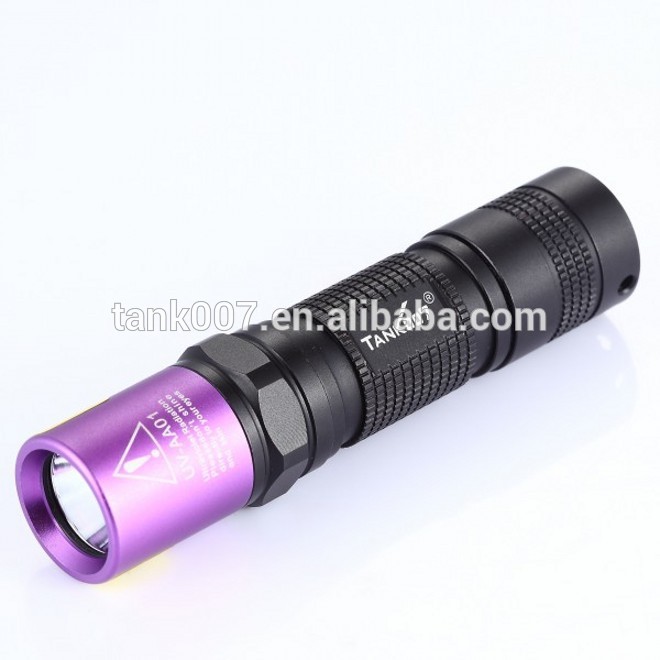Tank007 365nmの紫外線led懐中電灯UVAA01 uvライトペン用uv接着-LED懐中電灯問屋・仕入れ・卸・卸売り