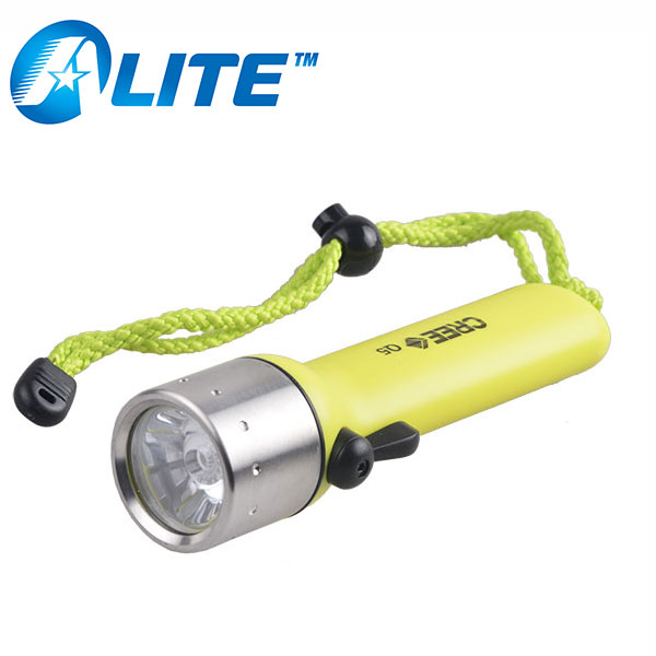 aaバッテリーabsプラスチックq5ledダイビング強力なledの懐中電灯-LED懐中電灯問屋・仕入れ・卸・卸売り