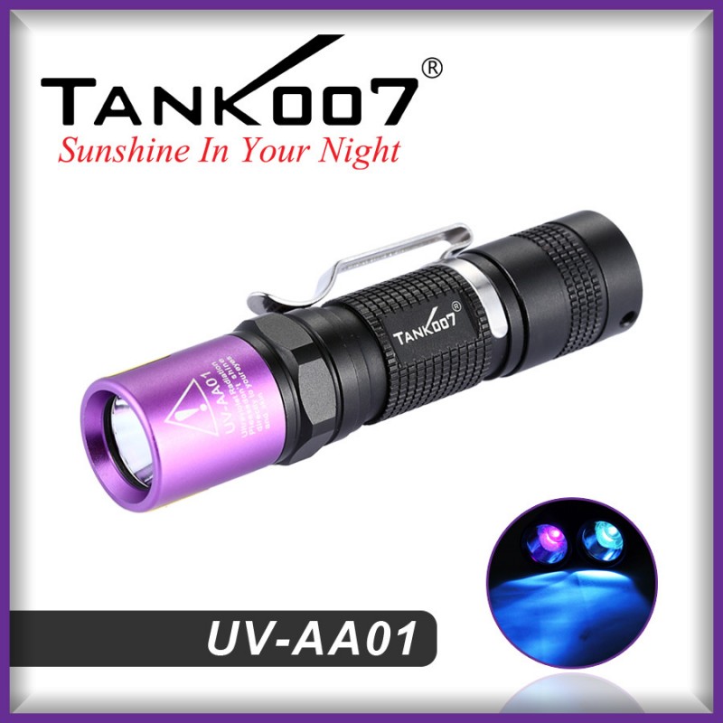 ペンクリップ3w純粋なuv硬化365nmの輸入元韓国ledtank007365nmの日亜化学工業uvled懐中電灯-LED懐中電灯問屋・仕入れ・卸・卸売り