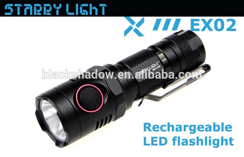 Starrylight EX02 2016最新xm-l2 u2 usb充電充電式led懐中電灯トーチ-LED懐中電灯問屋・仕入れ・卸・卸売り