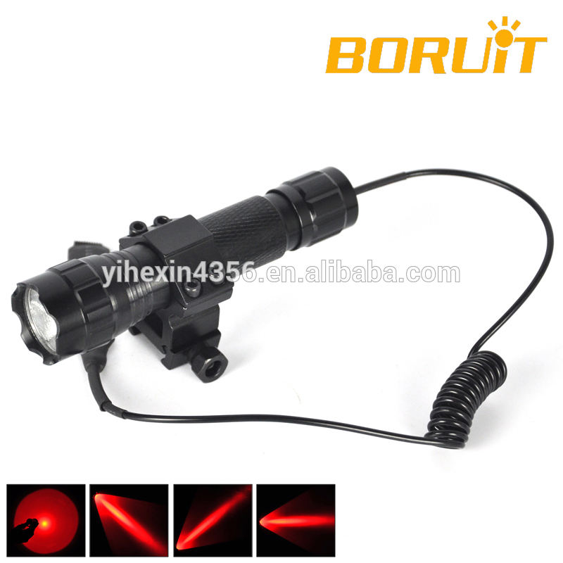 Boruitブランドbew cree q5レッドled狩猟懐中電灯-LED懐中電灯問屋・仕入れ・卸・卸売り