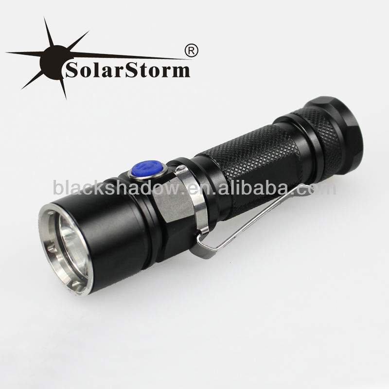 安いアルミsolarstormsc01高品質防水ミニフラットledフラッシュライト-LED懐中電灯問屋・仕入れ・卸・卸売り